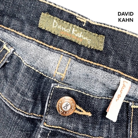 David Kahn Jeans Lauren Straight Leg Size 6 - Picture 4 of 15